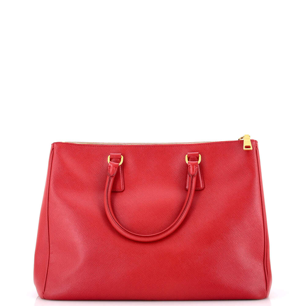 Prada Double Zip Lux Tote Saffiano #220705P10B - Picture 3 of 8